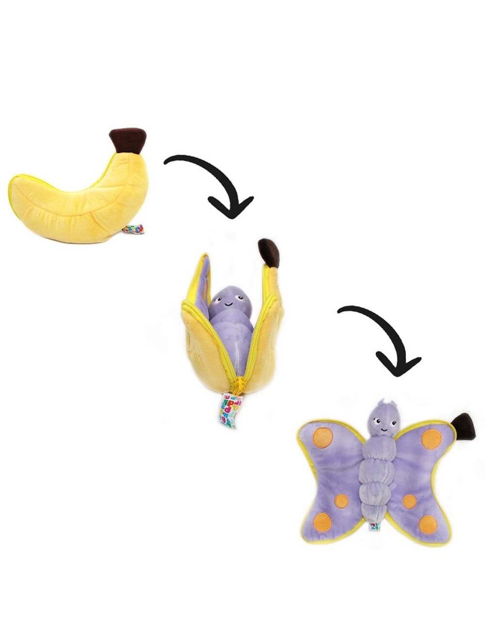 Poppet the Butterfly Banana - Flipetz